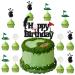 Golf Cake Toppers for Men - 13 Pieces Golf Happy Birthday Party Decorations with Golf Cake Topper Cupcake Topper for Men Sports Theme Golf Birthday Party Supplies