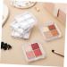 Gogogmee 6 Pcs Eye Shadow Empty Boxes Clear Eyeshadow Pans Eyeshadow Palette Transparent - Buy Online on GoSupps.com