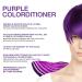 Celeb Luxury Colorwash Purple Colorditioner + Bondfix Bond Rebuilder - Vegan Semi Permanent Hair Color & Conditioner Mask - Buy Online on GoSupps.com