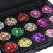 BOOBEE 15 Colors Glitter Eyeshadow Palette - Highly Pigmented Long-Lasting Waterproof Metallic Makeup Set - Buy Online on GoSupps.com