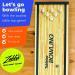 Elite Sportz Bowling Game Set - Fun Indoor Table Game for Kids and Adults - Portable Set with Lane, 6 Pins, and 2 Bowl Bearings - Perfect for Home or Traveling - Buy Online on GoSupps.com