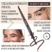 3 Pcs Waterproof Eyebrow Pencil Longwearing Eyebrow Pen Makeup with Brush Smudge Proof Brow Pen Eye Brow Pencils for Women Daily Eye Makeup (Dark Coffee) Dark Brown - Buy Online on GoSupps.com
