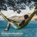 COVACURE Double Camping Hammock with Net - Lightweight & Portable for Outdoor, Hiking, Backpacking - Green - Buy Online on GoSupps.com