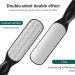ZLONGYAN double sided foot file callus remover for feet is suitable for dry cracked feet dead skin calluses etc. foot scrubber lasts to make feet smooth heel scraper for cracked heels (black) - Buy Online on GoSupps.com