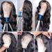 BLY 13x4 HD Transparent Lace Front Wigs Human Hair 250% Density - 20 Inch Body Wave Brazilian Virgin Hair for Black Women - Buy Online on GoSupps.com