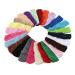 Colourful Crochet Elastic Headbands Hair Accessories Stretch Hair Bands DIY Head Bows and Flower Accessories in 25 colors