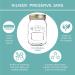 Kilner 1 Litre Round Glass Storage Jar with Screw Top Lid - Perfect for Preservation - Buy Online on GoSupps.com
