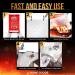 JJ Home Goods Fire Blanket 40x40 (Pack of 2) with Hooks - Emergency Fire Suppression Blanket for Home & Kitchen Use - Buy Online on GoSupps.com