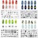 RUNRAYAY 6Pcs Ocean Animal Flower Stamping Plate Collection for Halloween & Christmas Nail Art - Buy Online on GoSupps.com