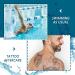 Threlaco 8 Piece Transparent Stretch Adhesive Bandage Set - Waterproof Clear Dressing Tape in 4 Sizes - Buy Online on GoSupps.com