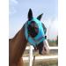 TGW RIDING Fly Mask for Horses - Super Comfort & Elasticity with Ears (Medium Pacific Blue) - International Shipping Available - Buy Online on GoSupps.com