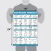 3-Pack Bodyweight Workout & Pilates Exercise Posters - Laminated Training Tables (18x24 | 45.7x61 cm) - Perfect for International Shipping - Buy Online on GoSupps.com