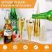 CHENGU 150 Pcs 5oz Gold Glitter Plastic Champagne Flutes - Disposable Wedding Party Glasses - Buy Online on GoSupps.com