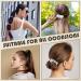 16-Piece Ponytail Hair Cuff Set for Women & Girls - Decorative French Hair Holders and Accessories - Buy Online on GoSupps.com