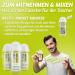 Asvita Pocket-Squeeze Empty Bottle 65ml - Food-Safe On-the-Go Self-Filling Squeeze Bottle for Beverages & Syrups - Buy Online on GoSupps.com