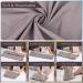 Lightweight Gray Camping Sheet & Sleeping Bag Liner | Travel Sleep Sack for Adults - 45 x 82.7 inch - Buy Online on GoSupps.com