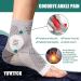 Buy 2 Pairs Neuropathy Socks for Women & Men | X-Large Plantar Fasciitis & Swelling Relief - Comfortable Ankle Brace for Peripheral Neuropathy - Buy Online on GoSupps.com