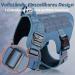Rabbitgoo No Pull Dog Harness for Medium & Large Dogs | Tactical Safety Vest with Metal Buckle & Handle | Adjustable Breathable Design - XL Blue (1 Pack) - Buy Online on GoSupps.com
