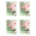 Derma V10 footpack mask (4 packs) deep moisturizing tea tree and peppermint oil honey and almond oil Moroccan argan oil and hemp seed oil (hemp seed oil) Hemp Seed Oil