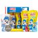 Slush Puppie Gift Set - Cup & Duo Slush Puppy Pouches 1x SLUSH PUPPiE Blue Raspberry Pouch 1x SLUSH PUPPiE Strawberry Pouch SLUSH PUPPiE Branded Reusable Cup & Straw Slushy Christmas Gifts - Buy Online on GoSupps.com