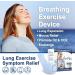 Mucus Clearance & Lung Expansion Device - Flutter Valve for Lung Strengthening & Breathing Exercises (Light Blue - Buy Online on GoSupps.com