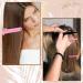 27 Pieces Hair Braiding Set - Parting Ring, Pintail Comb, Wide Teeth Clip (Pink/Black) - Buy Online on GoSupps.com