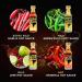 Hot Sauce Gift Set - Chilli Sauce Selection 8 Pack Including Sriracha, Tabasco, Naga and More Spicy Challenge Christmas Food Gifts for Men, Unique Mens Gift Set, Boyfriend, Dad Foodie Gifts, Stocking - Buy Online on GoSupps.com
