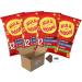 Hula Hoops Variety Multipack Crisps (48x24g) BBQ Beef Salt & Vinegar Cheese & Onion & Original - Boxed Treatz