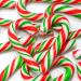 36 Vegan Peppermint Flavoured Candy Canes - White and Red Christmas Sweets in Natural Flavour - Suitable for Vegetarians 445g - Buy Online on GoSupps.com