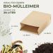 BioGl ck Premium Organic Waste Bags 20L - Tear-Resistant Eco-Friendly Garbage Bags (50 Pack) for Biotone Wet Festivals - Buy Online on GoSupps.com