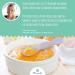 Mammacita Baby Spoon - Ideal for 4 Months+ | Perfect for Baby Led Weaning Porridge & Complementary Foods | Dental Aid for Infants - Buy Online on GoSupps.com