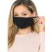Komonee Cotton Washable Reusable Black Face Mask - Dustproof Cloth Mouth Cover for Men and Women - Cycling, Ski, Outdoor and Indoor Protection - Buy Online on GoSupps.com