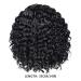 Premium Peruvian Curly Wig - Kinky Curly Black Wigs with Bangs for Natural Look | Afro Synthetic Hair for Black Women - Buy Online on GoSupps.com