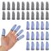 EORTA 40 Pieces Cut Resistant Finger Cots Reusable Finger Protectors Breathable Thumb Protector for Kitchen Work Sculpture Stained Glass Projects Finger Protector Gloves for Nail biting