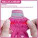 MIHACHI Anti-Slip Dog Socks - 3 Pairs | Double Side Non-Slip Paw Protection | Strong Traction Control for Large Dogs | Adjustable Straps | Rose Red - Buy Online on GoSupps.com
