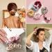 LILYSILK 100% Mulberry Silk Hair Scrunchies 2-Pack for Frizz and Breakage Prevention - Avocado Green & Ivory - Buy Online on GoSupps.com