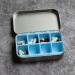 PIAOLGYI Altoid Tin Insert - 7 Day Weekly Pill Organizer | Blue Pill Storage Solution - Buy Online on GoSupps.com