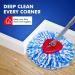 5 Pack Blue Microfiber Spin Mop Replacement Heads for EasyWring RinseClean System - Buy Online on GoSupps.com