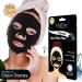Korean Charcoal Black Face Mask Sheet - 6 Pack for Oily Skin and Pores - Buy Online on GoSupps.com