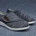 KXSM Unisex Diabetic Shoes Memory Foam | Adjustable Toe Swollen Feet Slippers | Dark Gray | Size 39EUR - Buy Online on GoSupps.com
