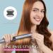 LANVIER 2-in-1 Hair Straightener & Curler - Nano Silver Tourmaline Titanium Flat Iron with Fast Heating Smart LED Dual Voltage - Perfect for International Shipping - Buy Online on GoSupps.com