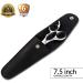 Laazar Professional Shears for Dogs and Cats with Leather Case | Adjustable Pet Grooming Scissors | Hand-Forged 440C Japanese Stainless Steel | Curved Grooming Tool for Men and Women - Buy Online on GoSupps.com