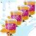 4x3kg bubble tea pearls maracuja- bubbletea boba pearl set-bubble tea pearls bubbles- nature & vegan- great ideas to make yourself bubble tea diy and fantastic boba parties maracuja 4