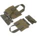 2-Piece Tactical Backpack Accessories - Molle Quick Lock Set & Removal Buckle (Green) | International Shipping - Buy Online on GoSupps.com