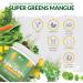  Nu U Nutrition Super Greens | Mango | Green Juice Powder 300g - 17 Active Superfood Ingredients - 60 Servings - With Inulina Spirulina Chlorella Maca Root & More - 100% Vegan Nu U Nutrition - Buy Online on GoSupps.com
