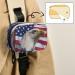 Patriotic Pill Organizer Case - American Bald Eagle & Flag Travel Pill Box | 7 Day Vitamin & Supplement Holder - Buy Online on GoSupps.com