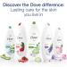 Dove Sulfate-Free Body Wash with Peony and Rose Oil, 100% Gentle Cleansers, Nourishing Skin Care - 22 Fl Oz x 4 - Buy Online on GoSupps.com