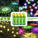 JINTION Rechargeable AA Batteries - 600mAh Ni-MH 1.2V Pre-Charged for Solar Lights & Garden Use - 12 Pack - Buy Online on GoSupps.com
