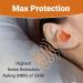 Individually Wrapped Soft Foam Earplugs - 30 Pairs Highest NRR 33dB - Comfortable Non-Toxic Ear Plugs for Sleeping Snoring Concerts Studying & Travel - Orange Color - Buy Online on GoSupps.com