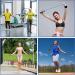 Buy Kinzio Jump Rope - Non-Slip Adjustable Speed Rope for Fitness Boxing & CrossFit for Adults & Children - Ideal for Sport & Leisure - Ships Worldwide - Buy Online on GoSupps.com